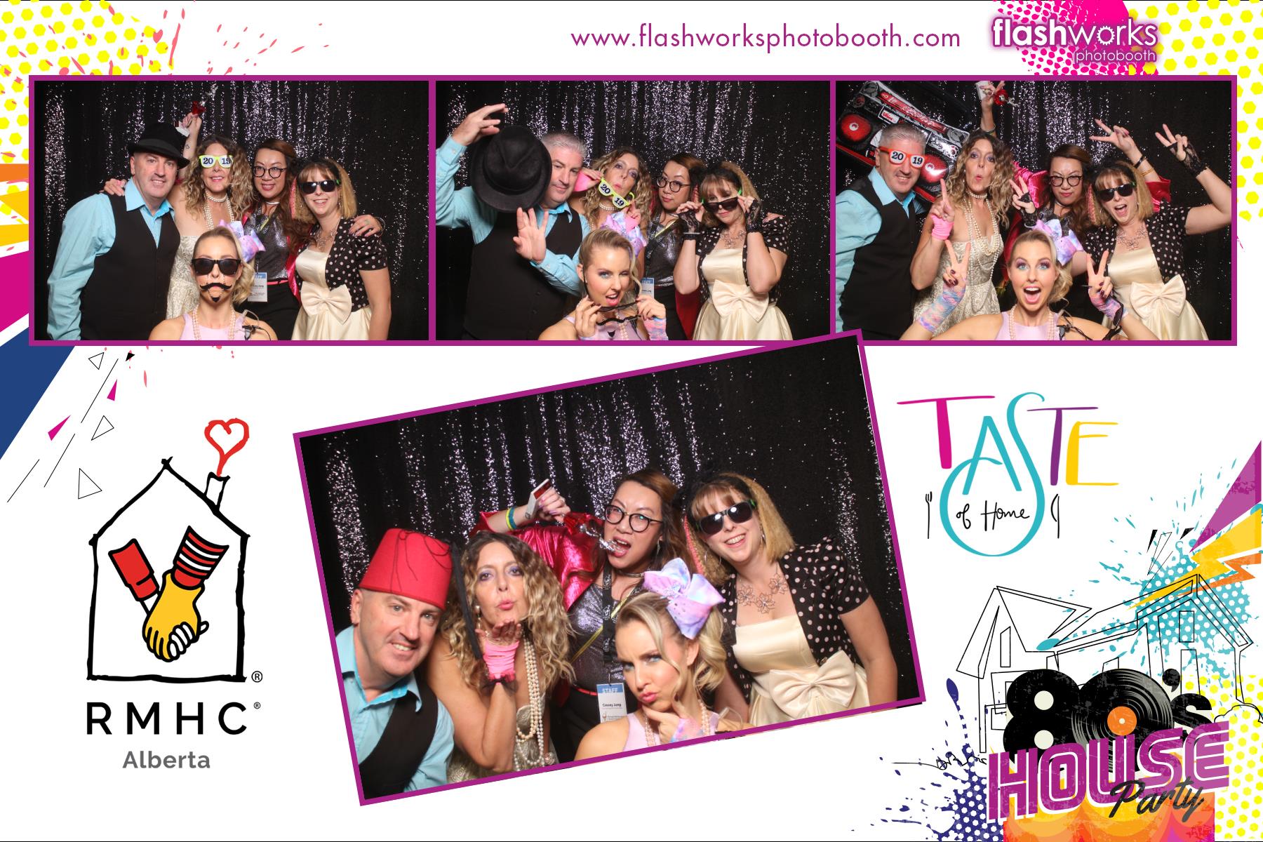 RMHC Alberta - Taste of Home Gala - 80s House Party | View more photos from the event at gallery.flashworksphotobooth.com/u/FlashworksPhotoboothInc/RMHC-Alberta-Taste-of-Home-Gala-80s-House-Party